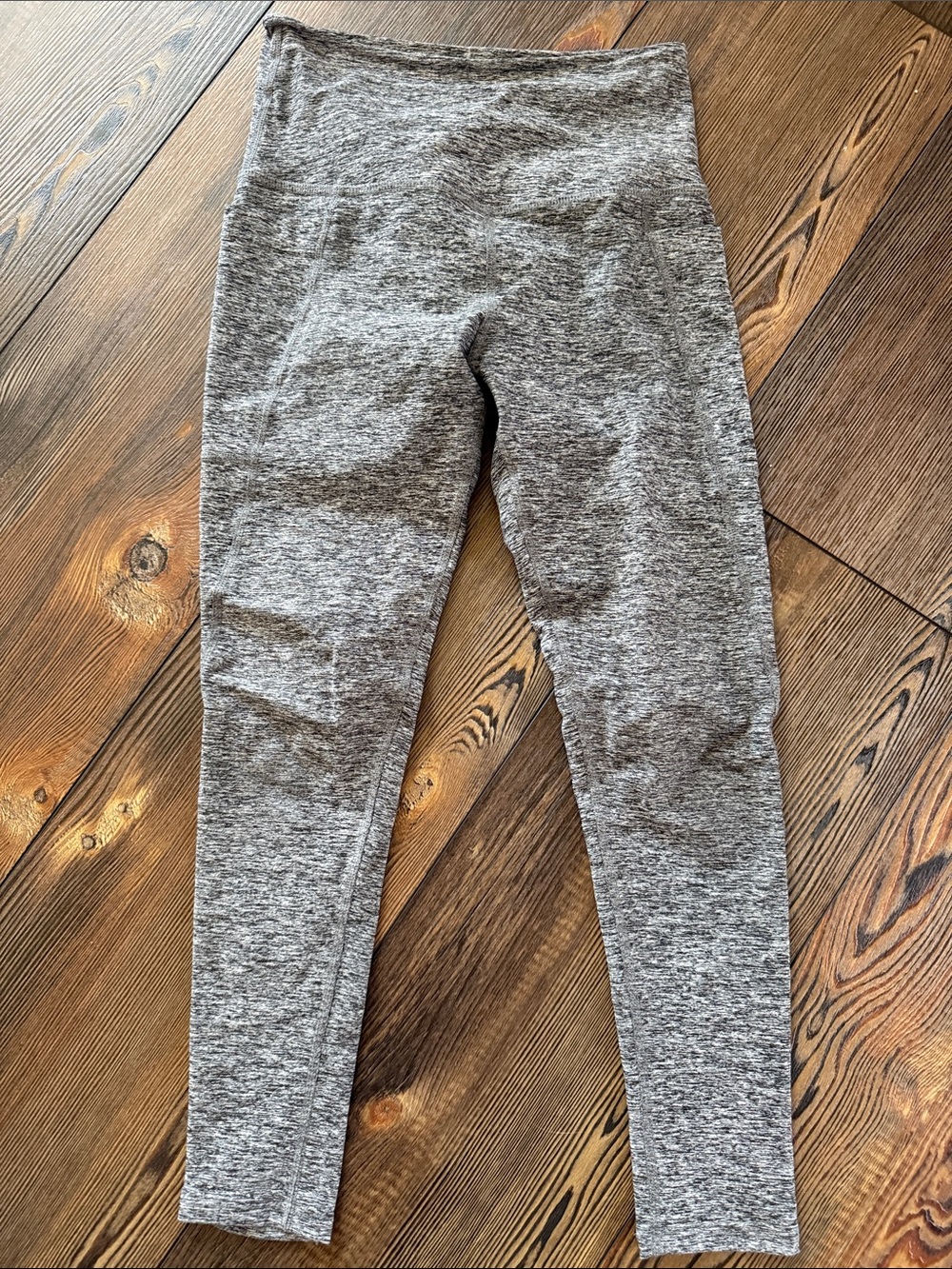 Interval Grey Heather Active Leggings 24”